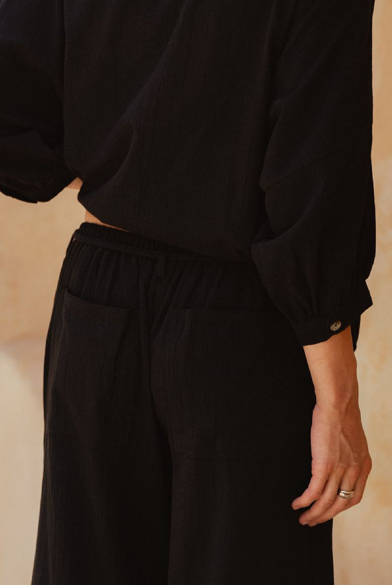 Hema Wrap Linen Pants