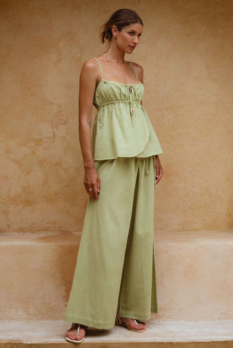 Hema Wrap Linen Pants