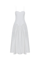 Emma Ivory Midi Dress