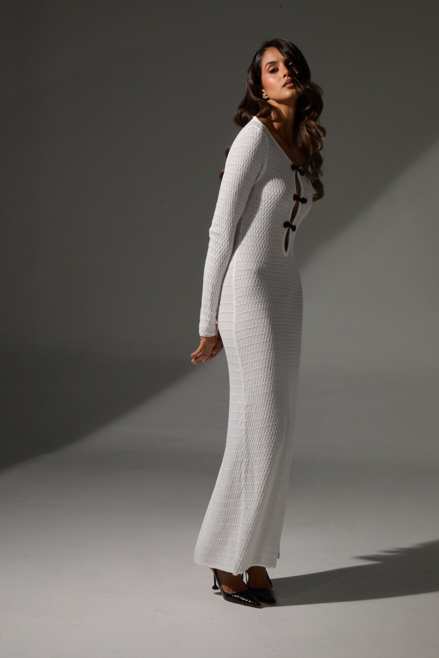 Melody Crochet  Maxi Dress