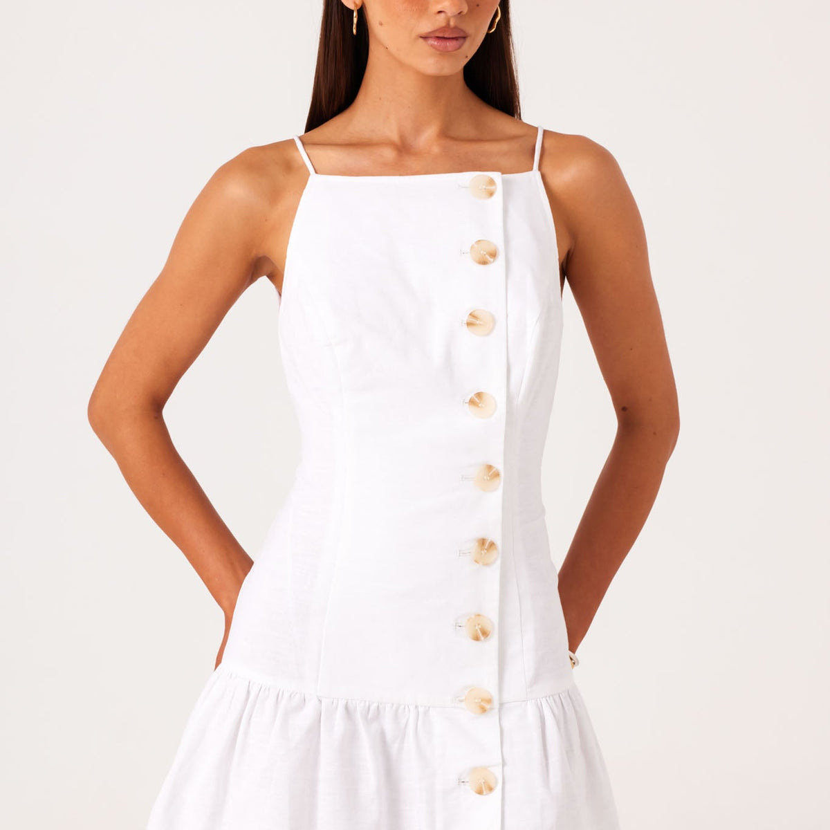 ALLIRA Mini DRESS White / XS