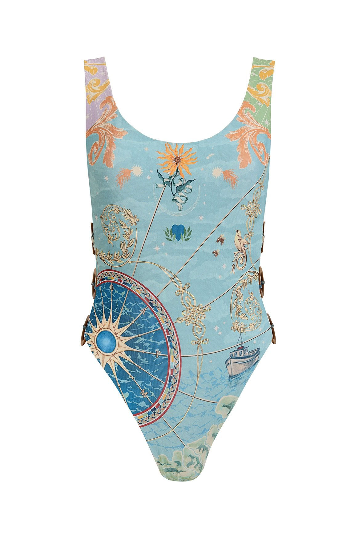 Agua bendita Nader Yara One Piece Swimsuit