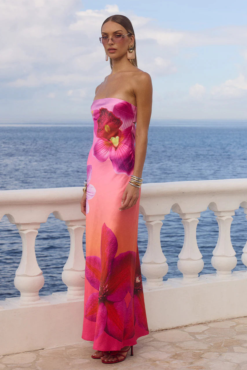 CELESTE MAXI DRESS - COSMO OMBRE
