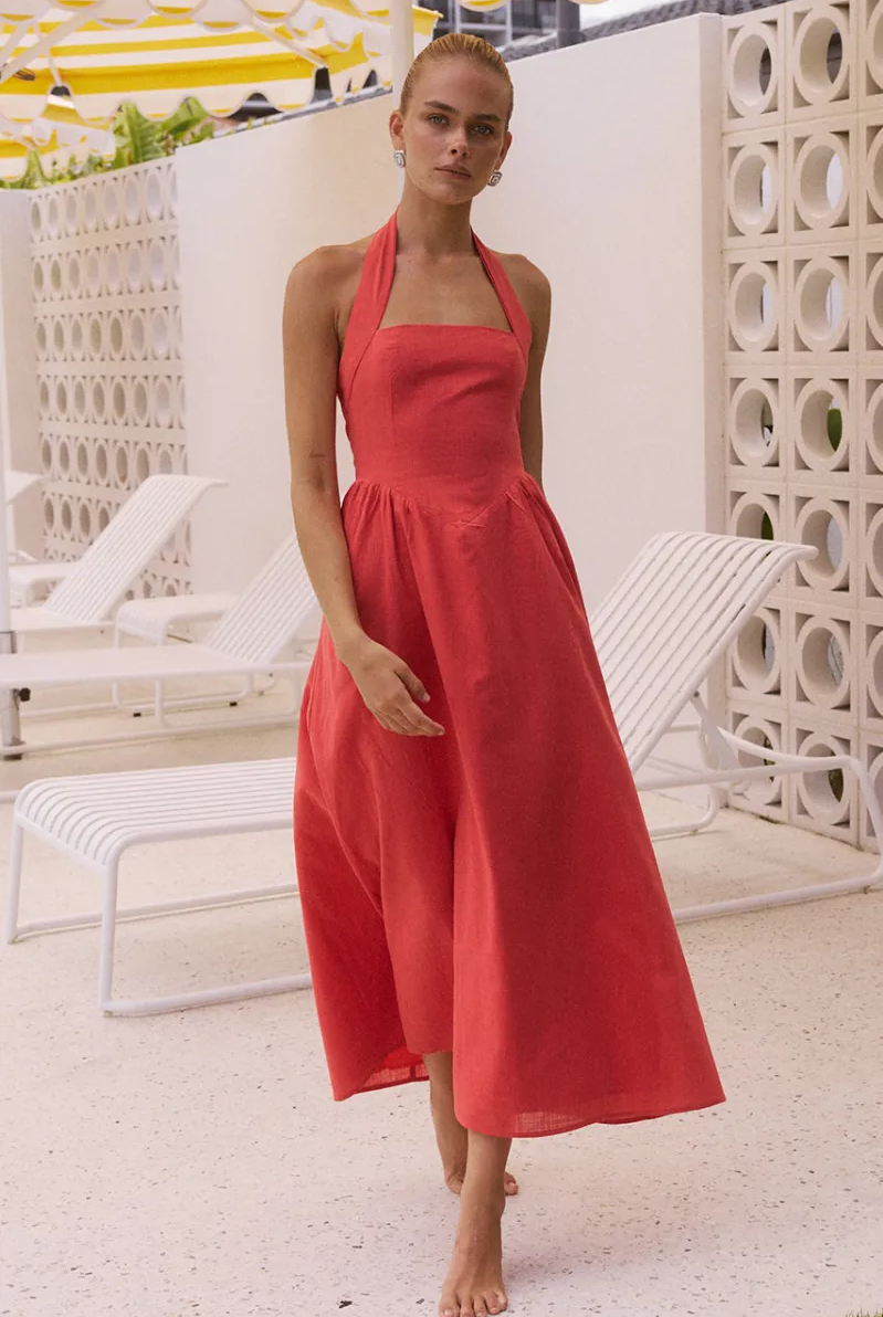 Locklea Midi Dress - Jaffa