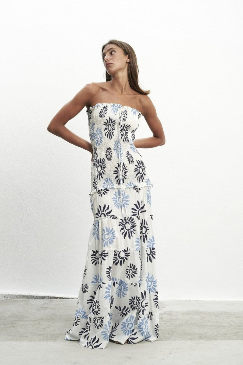 antonia maxi dress white ANTONIA DRESS S