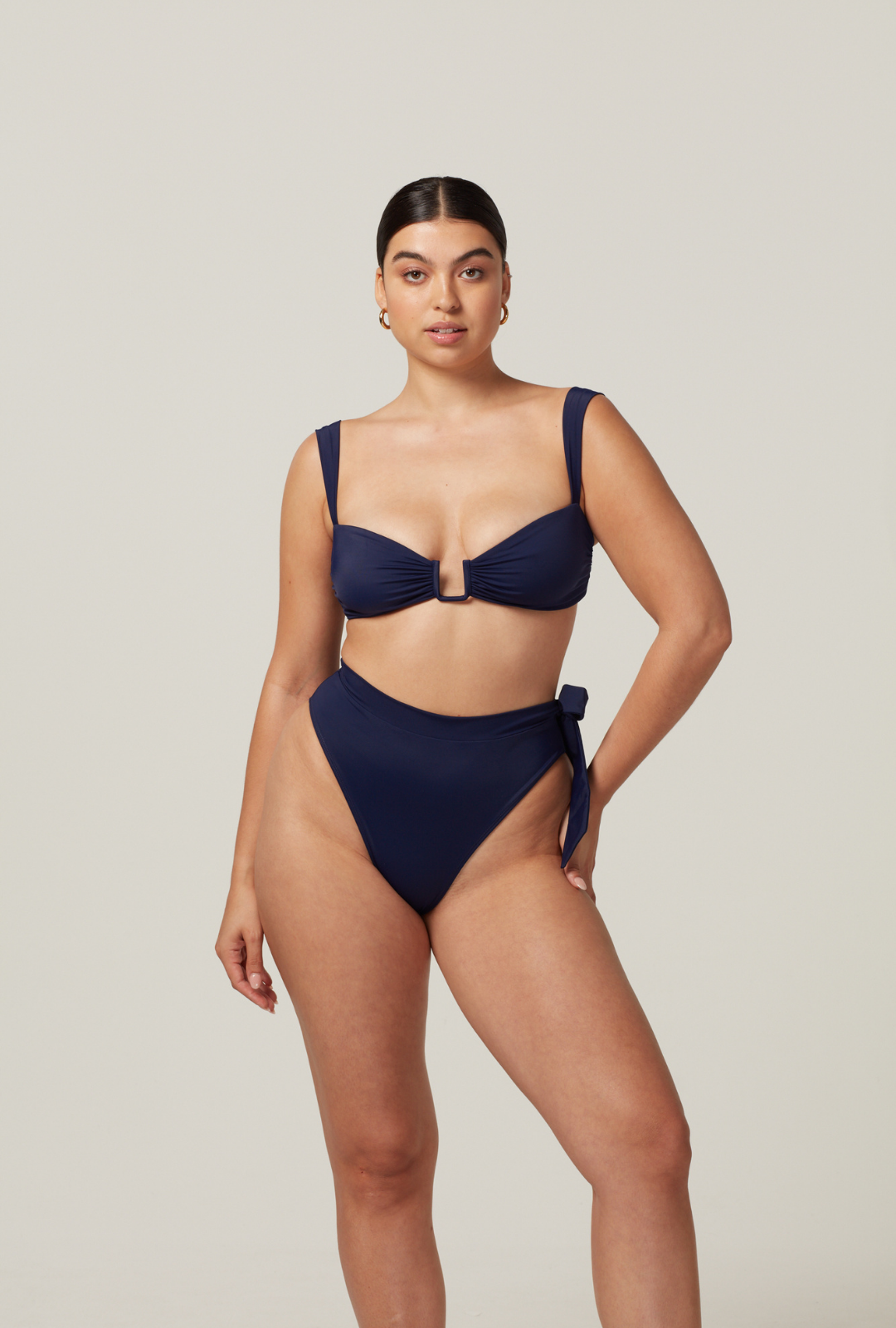 Away That Day | Tahiti Bikini Bottom - Ocean Blue