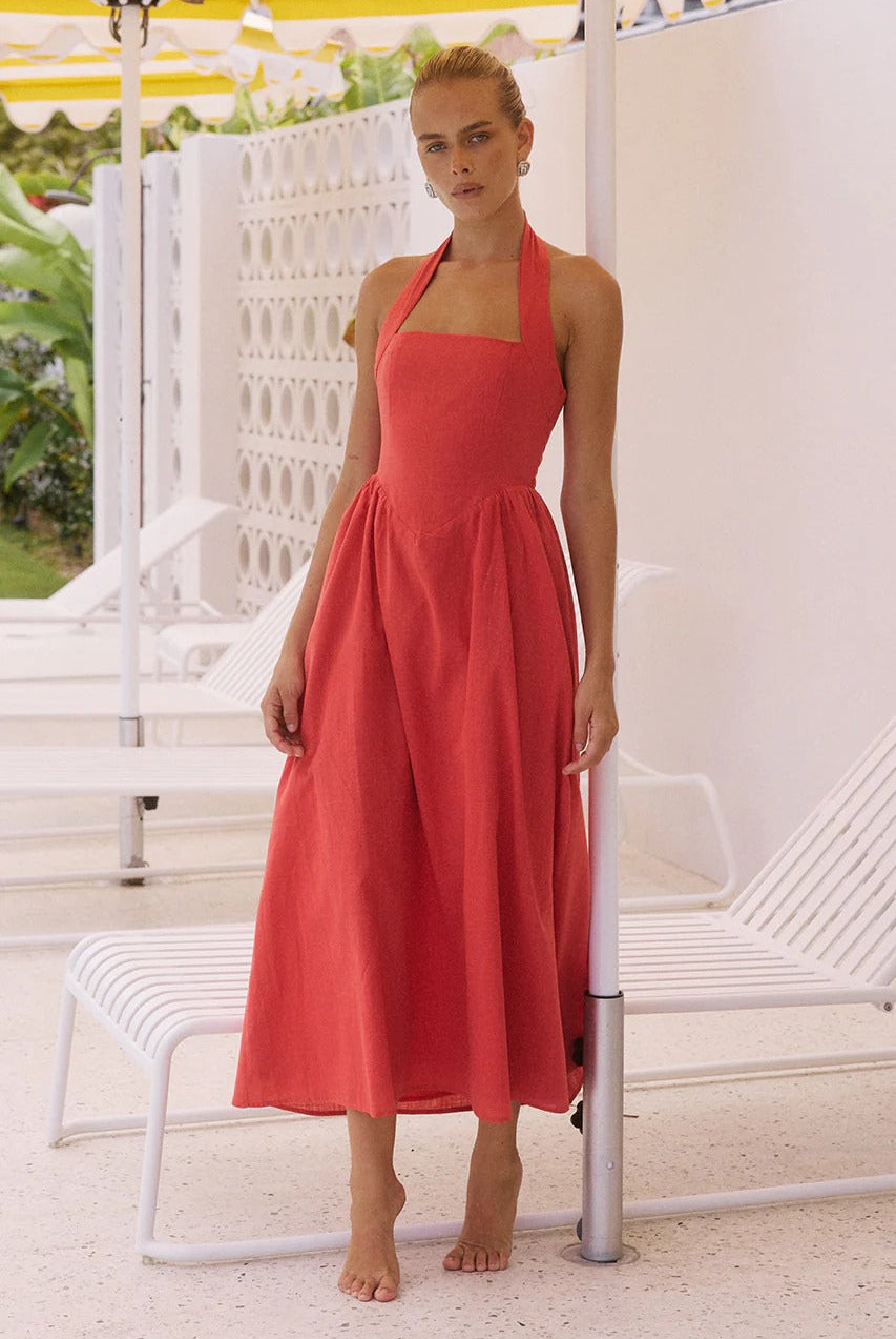 Locklea Midi Dress - Jaffa
