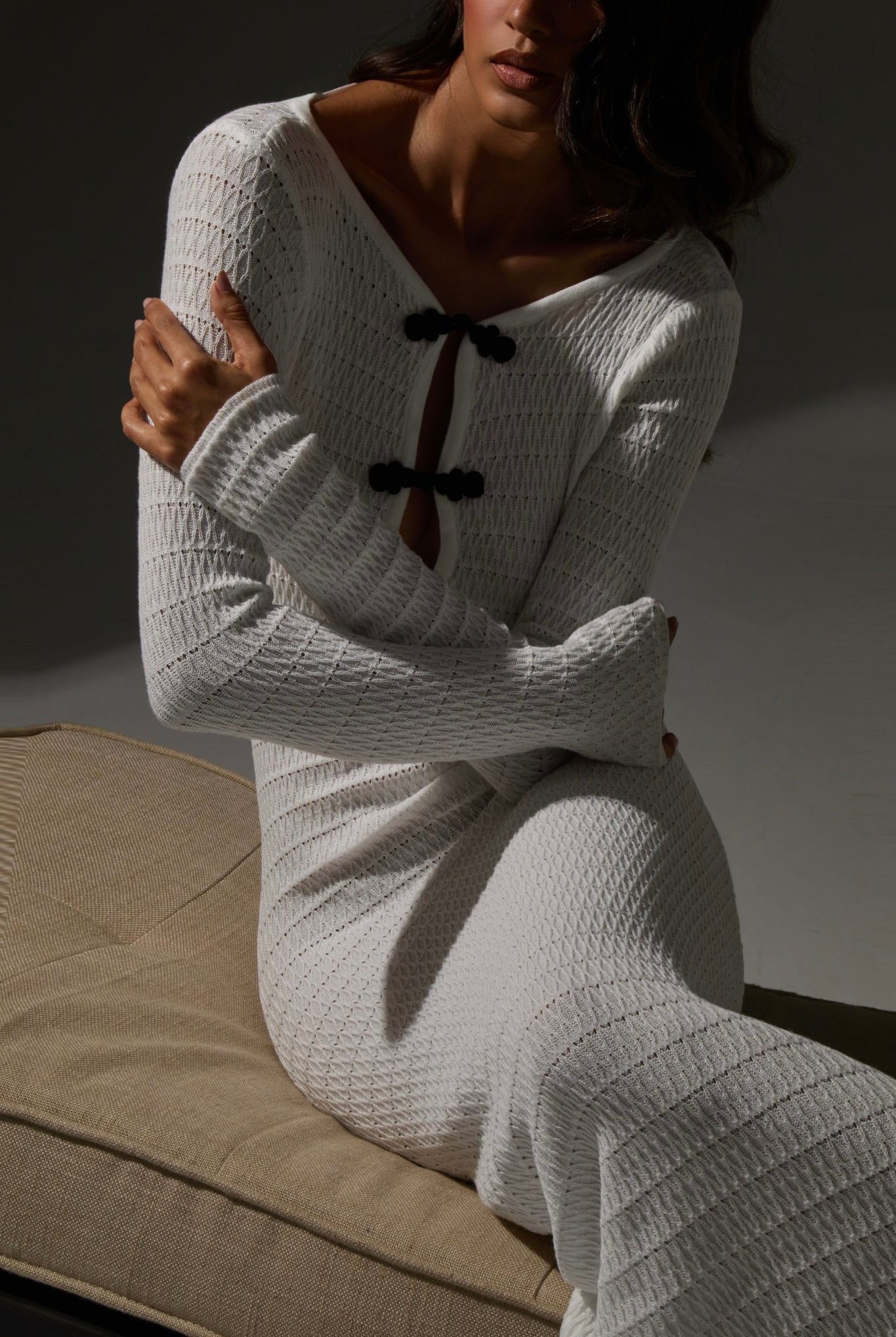 Melody Crochet Maxi Dress