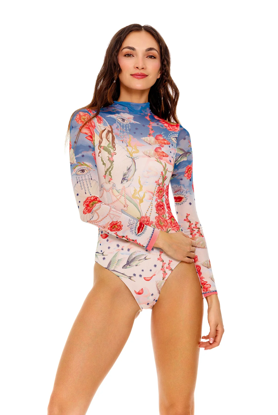 Mei Nacar One Piece Swimsuit