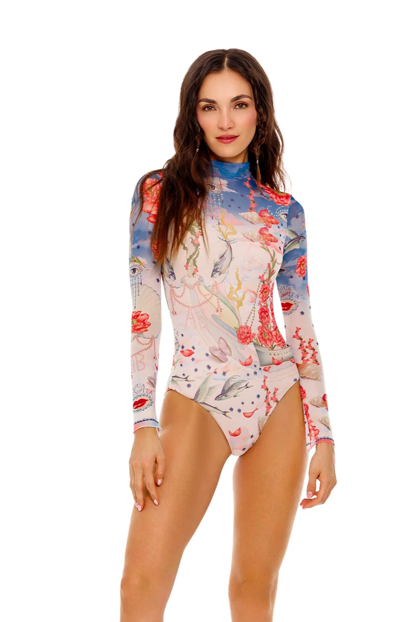 Mei Nacar One Piece Swimsuit