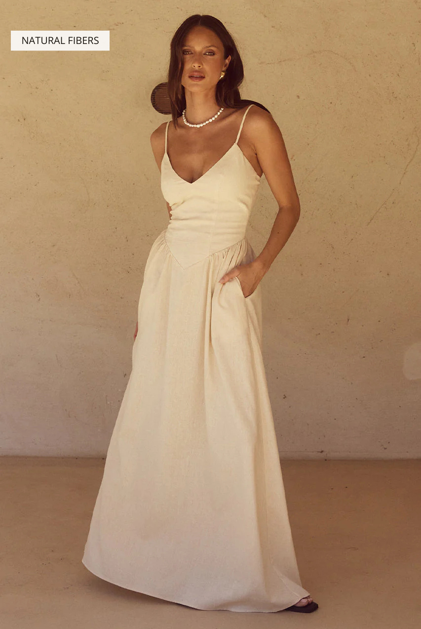 ZEPHY MAXI DRESS- SAND