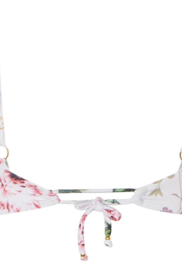 Bustier top bikini set