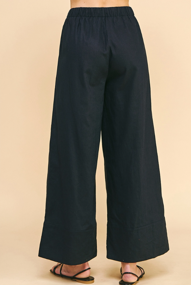 Relaxed Fit Pants - Navy