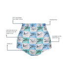 The Bush Checker High Waisted bikini Bottom