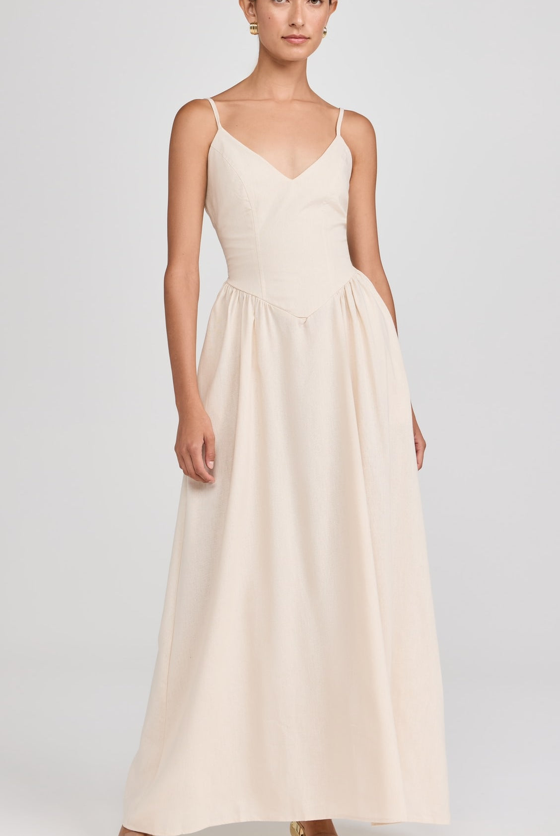 ZEPHY MAXI DRESS- SAND