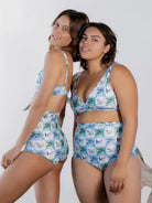 The Bush Checker Earthing Eco Short - bikini bottom