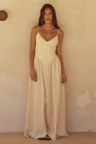 ZEPHY MAXI DRESS- SAND