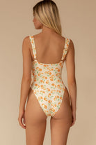 Cherry Sherbet Petal Variation One-Piece Swimsuit 