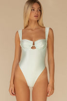 Seafoam Silkie Bella One-Piece