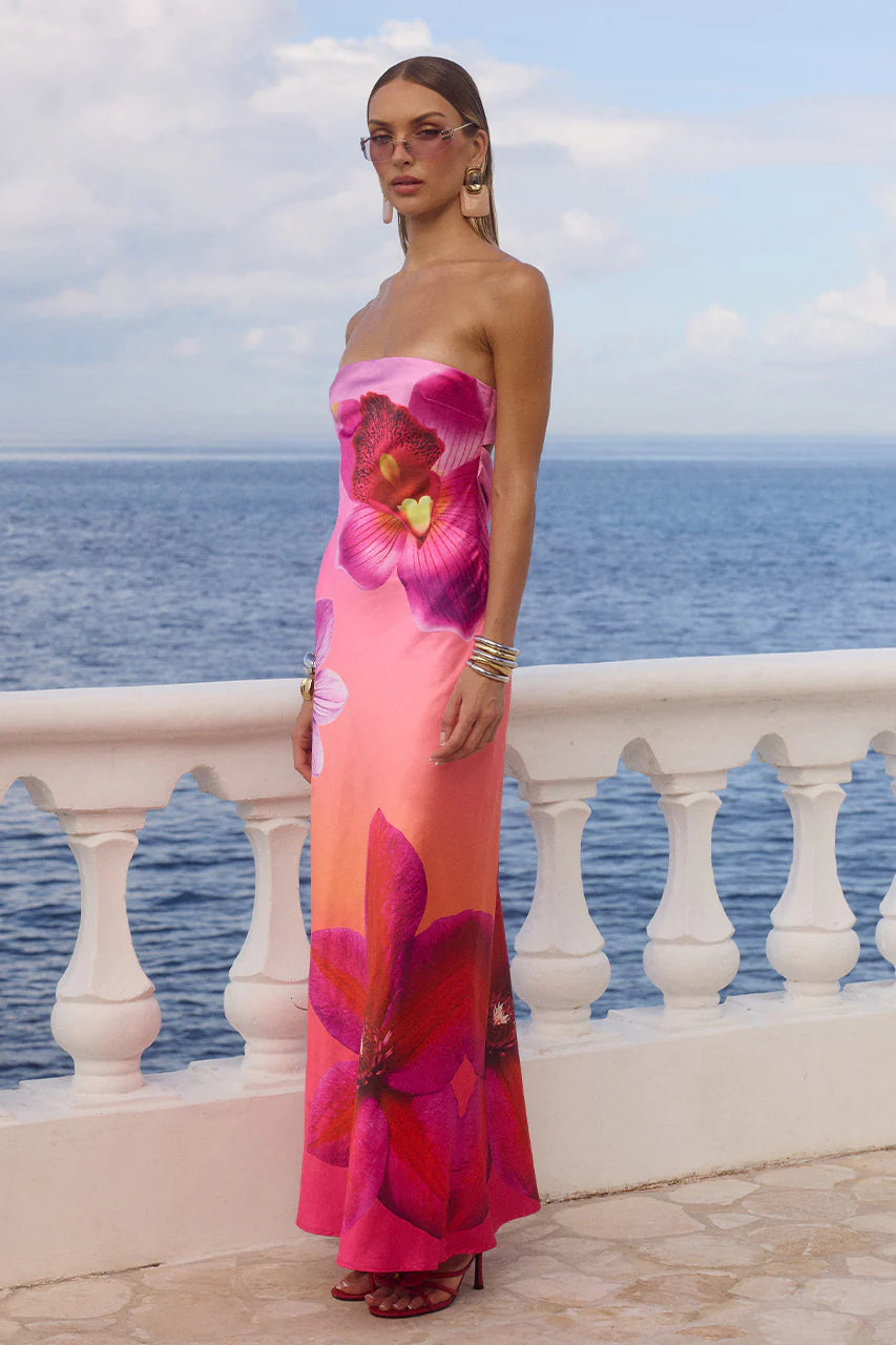 CELESTE MAXI DRESS - COSMO OMBRE