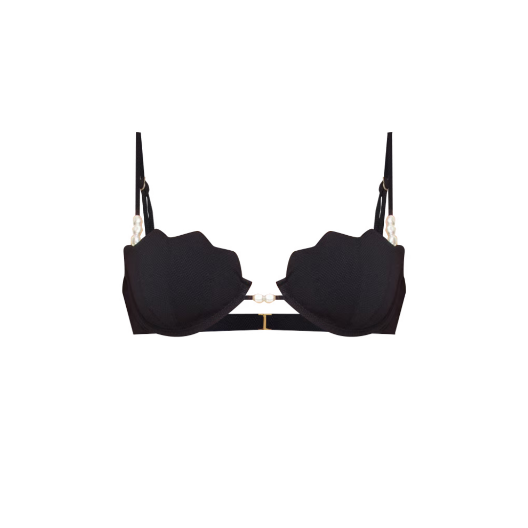 Sunrise Shell Bikini Top