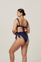 Away That Day | Tahiti Bikini Bottom - Ocean Blue