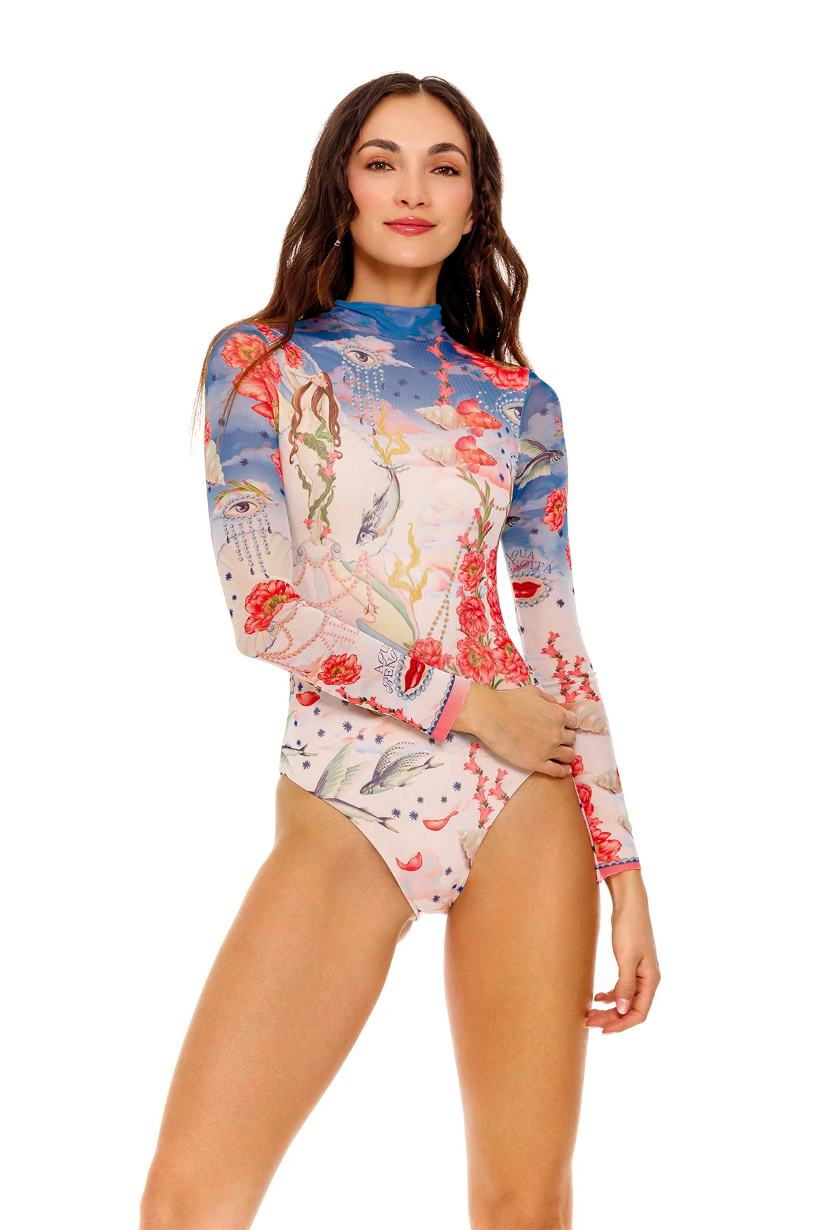 Mei Nacar One Piece Swimsuit