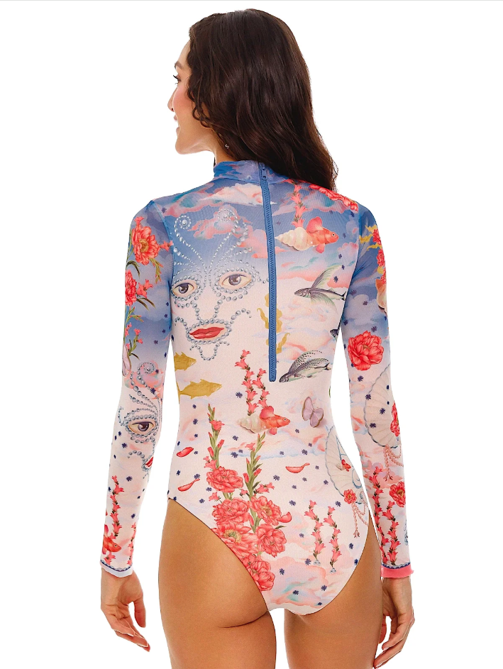 Mei Nacar One Piece Swimsuit